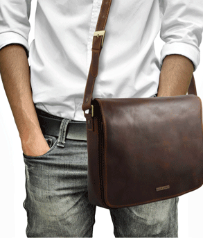 Italian Leather men's leather bags