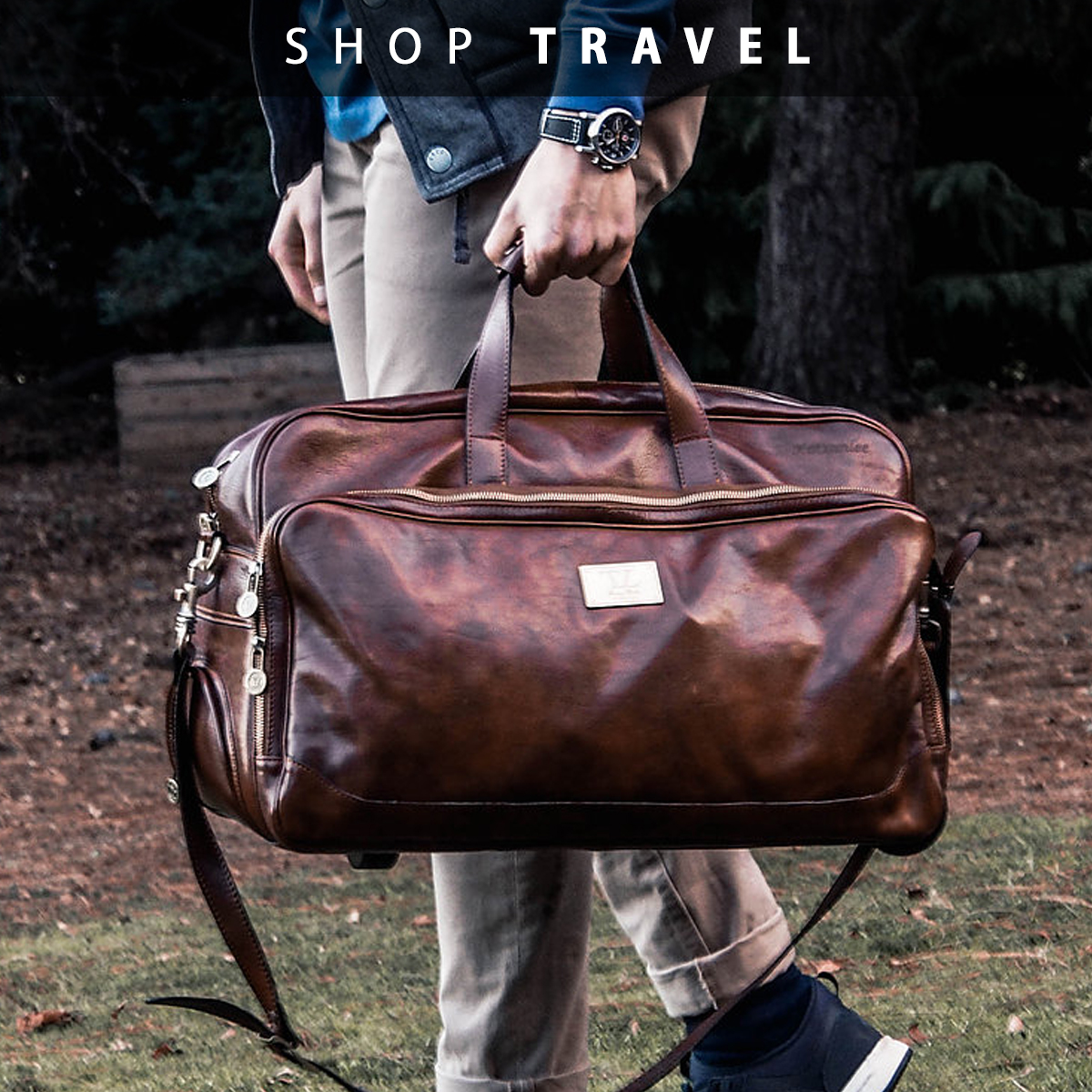 TRAVEL BAGS, OVERNIGHT BAGS, DUFFEL BAGS