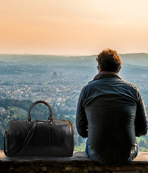 Italian Leather Travel Bags