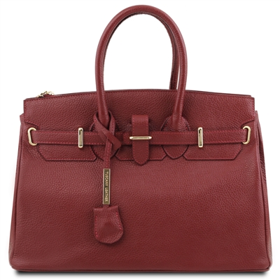 TL Red Leather Handbag | Shop Online | Australia