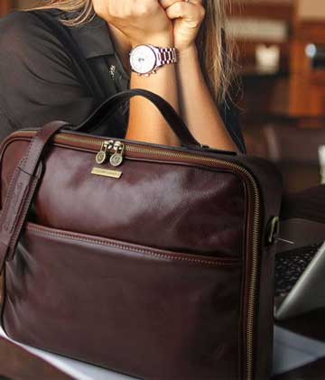 Italian Leather Laptop Bags